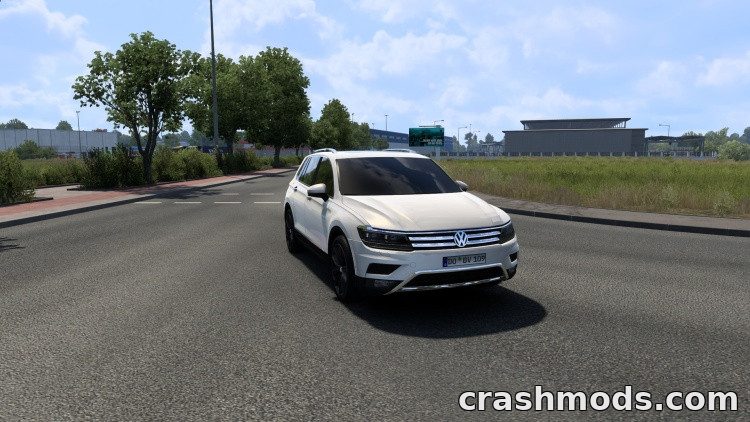 2020 Volkswagen Tiguan – Rebuilt Drivable SUV Euro Truck Simulator 2 mod screenshot