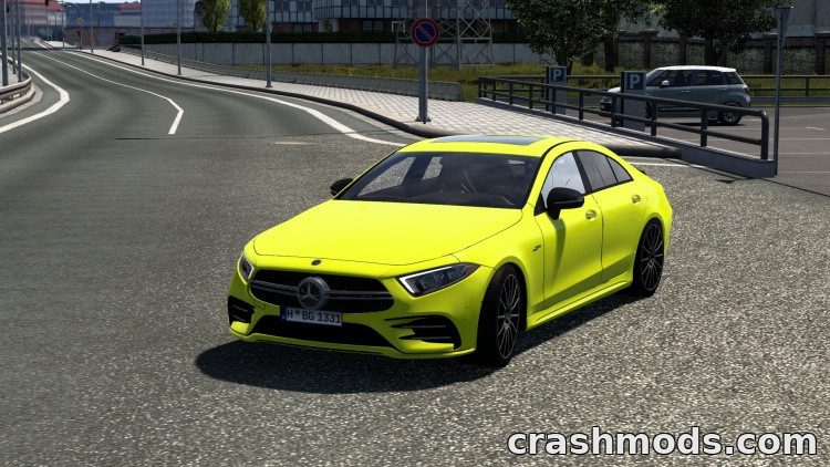 2021 Mercedes-Benz CLS 53 AMG – Drivable Four-Door Coupe Euro Truck Simulator 2 mod screenshot