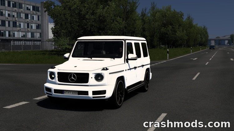 2021 Mercedes-Benz G 500 – Luxury SUV with 350 km/h Top Speed Euro Truck Simulator 2 mod screenshot