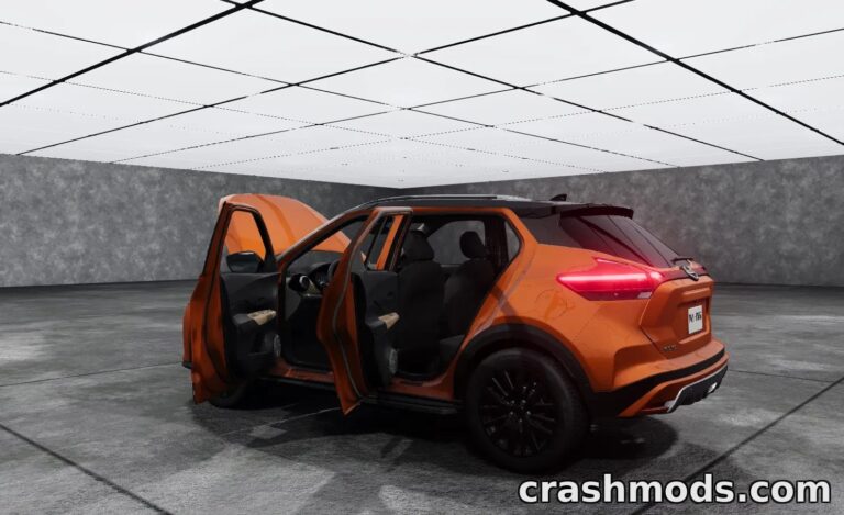 2021 Nissan Kicks – Compact Crossover with Detailed Features BeamNG.drive mod screenshot