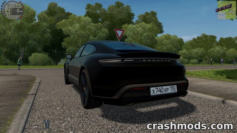 2021 Porsche Taycan Turbo S – High Detail EV with 40 Custom Extras City Car Driving mod screenshot