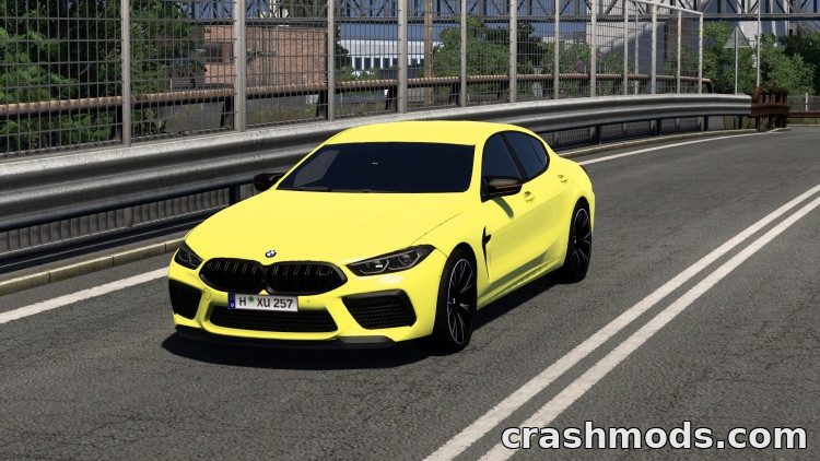 2022 BMW M8 Competition G16 – Sports Car with Rough Exhaust Sound – screenshot 2