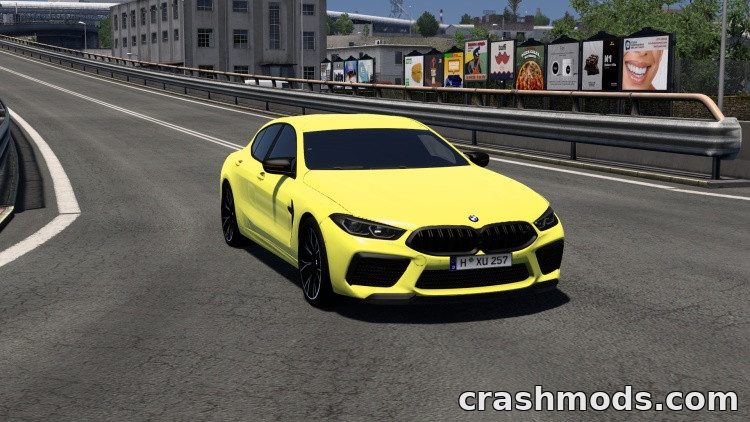 2022 BMW M8 Competition G16 – Sports Car with Rough Exhaust Sound – screenshot 3
