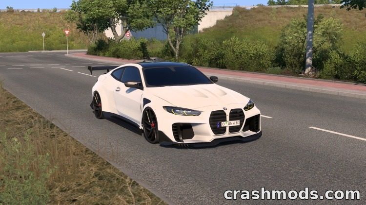 2023 BMW M4 Widebody – Wide Coupe with Custom Interior Lights – screenshot 2