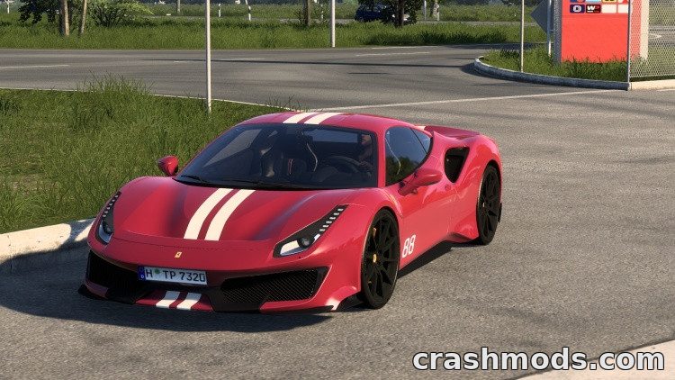 2023 Ferrari 488 – Supercar with Digital Speed and RPM – screenshot 2
