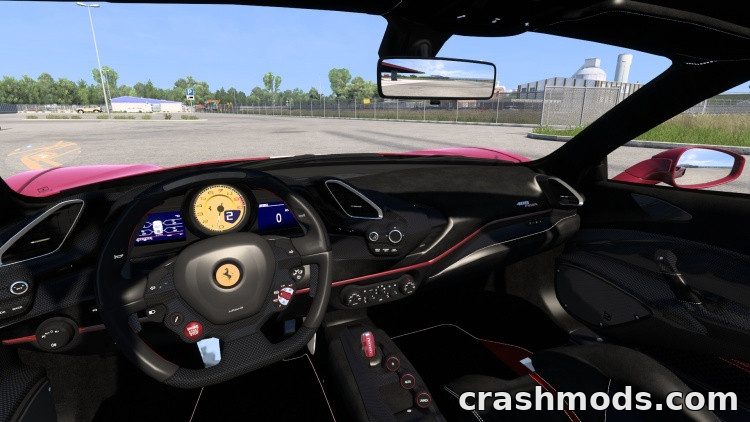 2023 Ferrari 488 – Supercar with Digital Speed and RPM – screenshot 3