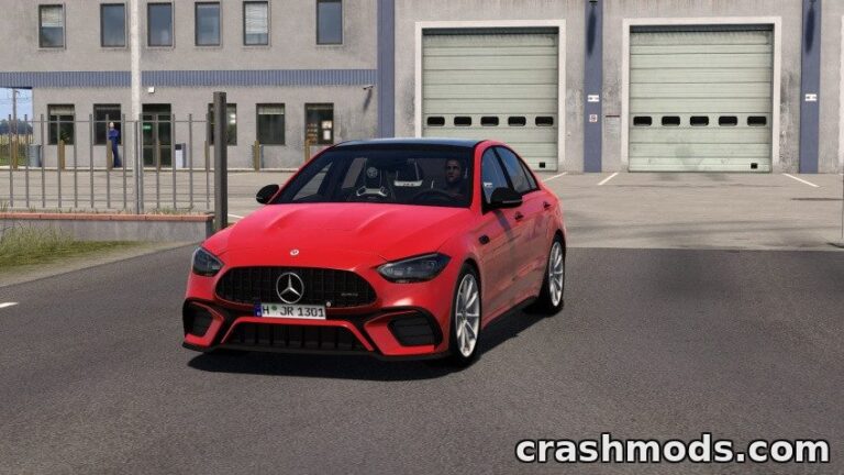 2024 Mercedes-Benz C-Class AMG C 43 – Sports Sedan Euro Truck Simulator 2 mod screenshot