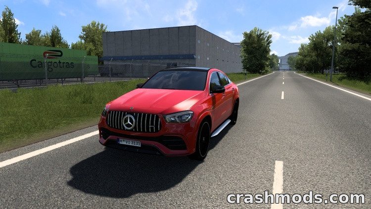 2025 Mercedes-AMG GLE 63 S – Performance SUV with Digital Dash Euro Truck Simulator 2 mod screenshot