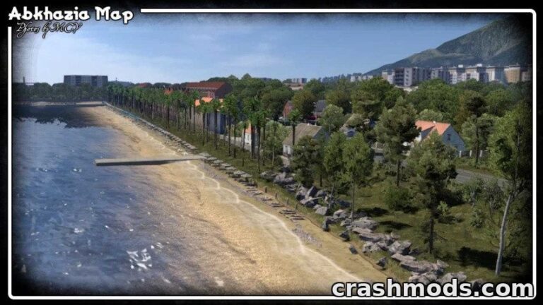 Abkhazia Map – Sunny Roads of a Unique Country Euro Truck Simulator 2 mod screenshot