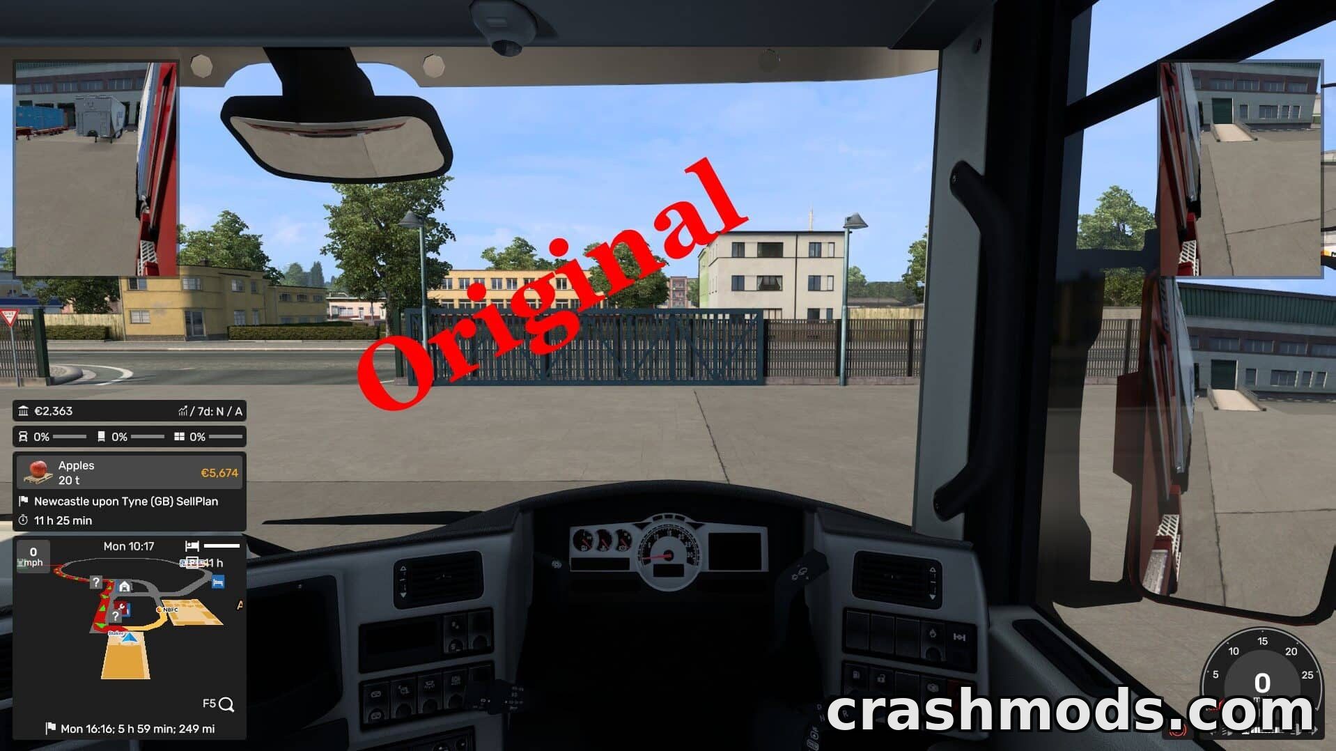 Adviser Top Bar Small Left – Compact HUD Layout – screenshot 2