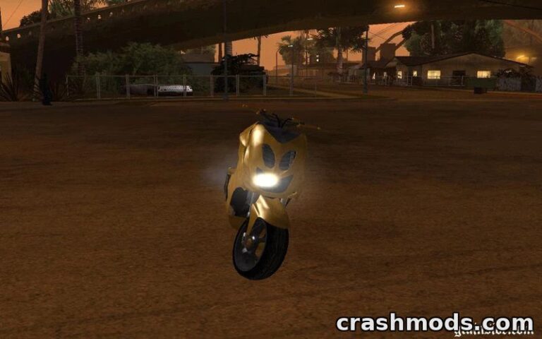 Aerox Model – Sporty Bike Replacement GTA San Andreas mod screenshot