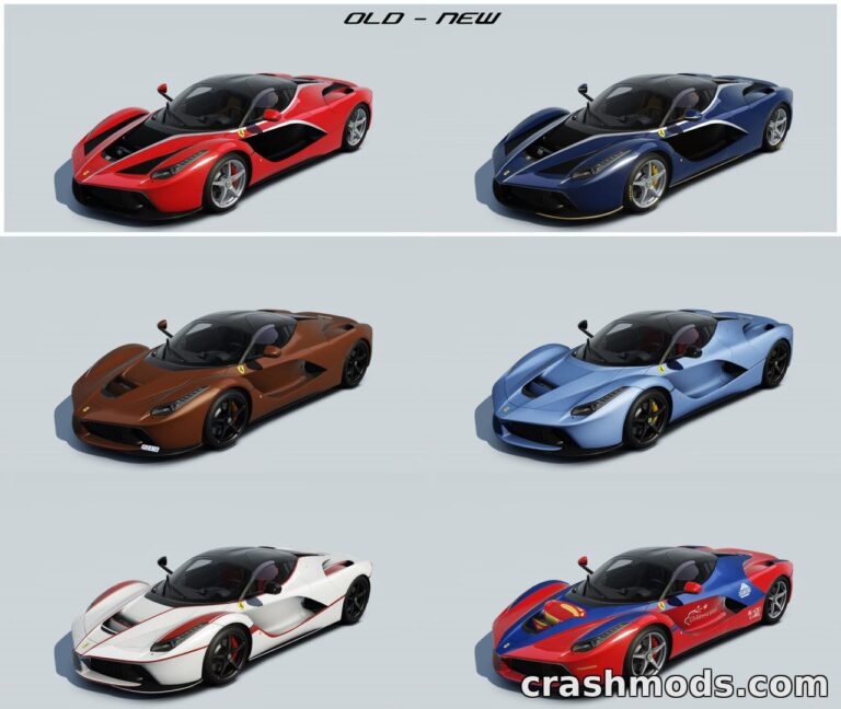 AK LaFerrari – Detailed Custom Skin for Ferrari LaFerrari Assetto Corsa mod screenshot