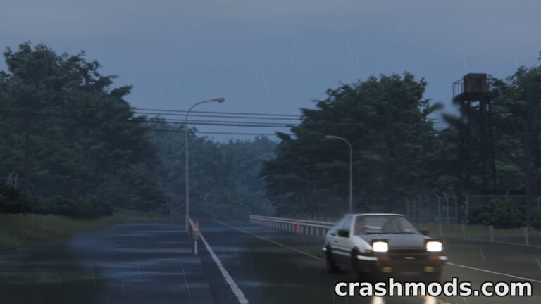 Akina 2022 Yaseone Pass – Highly Detailed Drift Track Recreation Assetto Corsa mod screenshot