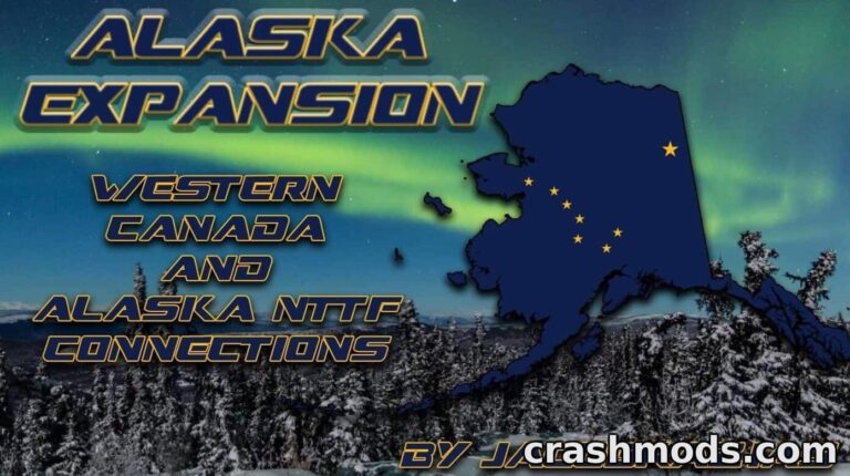 Alaska NTTF Connections – Alaska Expansion Road Link American Truck Simulator mod screenshot