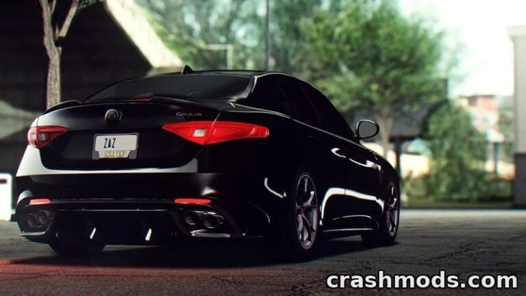 Alfa Romeo Giulia Quadrifoglio – Forza Conversion for Sentinel GTA San Andreas mod screenshot