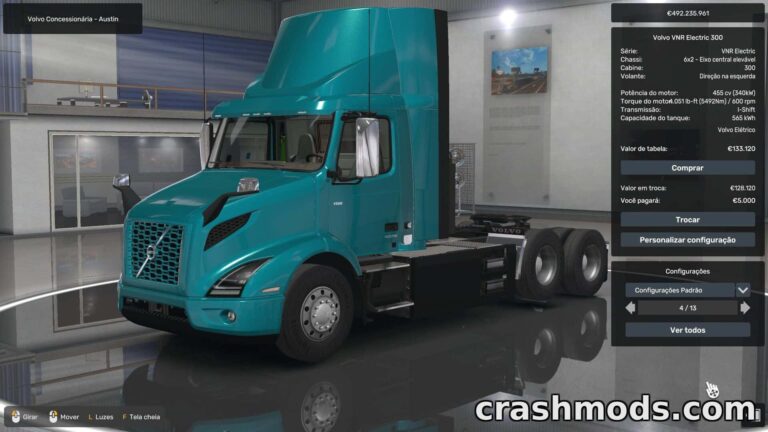 All Trucks at the Dealer – Full Dealership Lineup American Truck Simulator mod screenshot