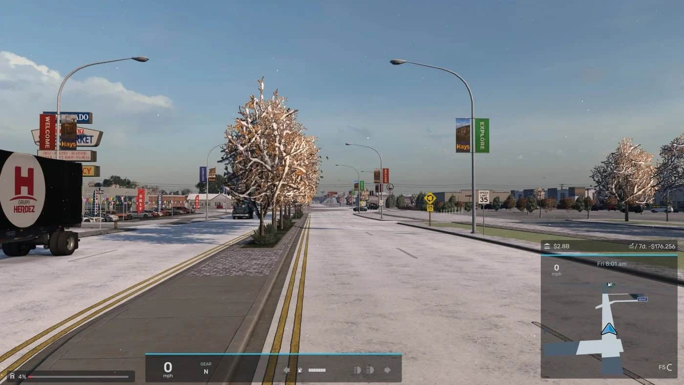 Allans Winter Addon – Snow, Frost & Cooler Daylight – screenshot 2