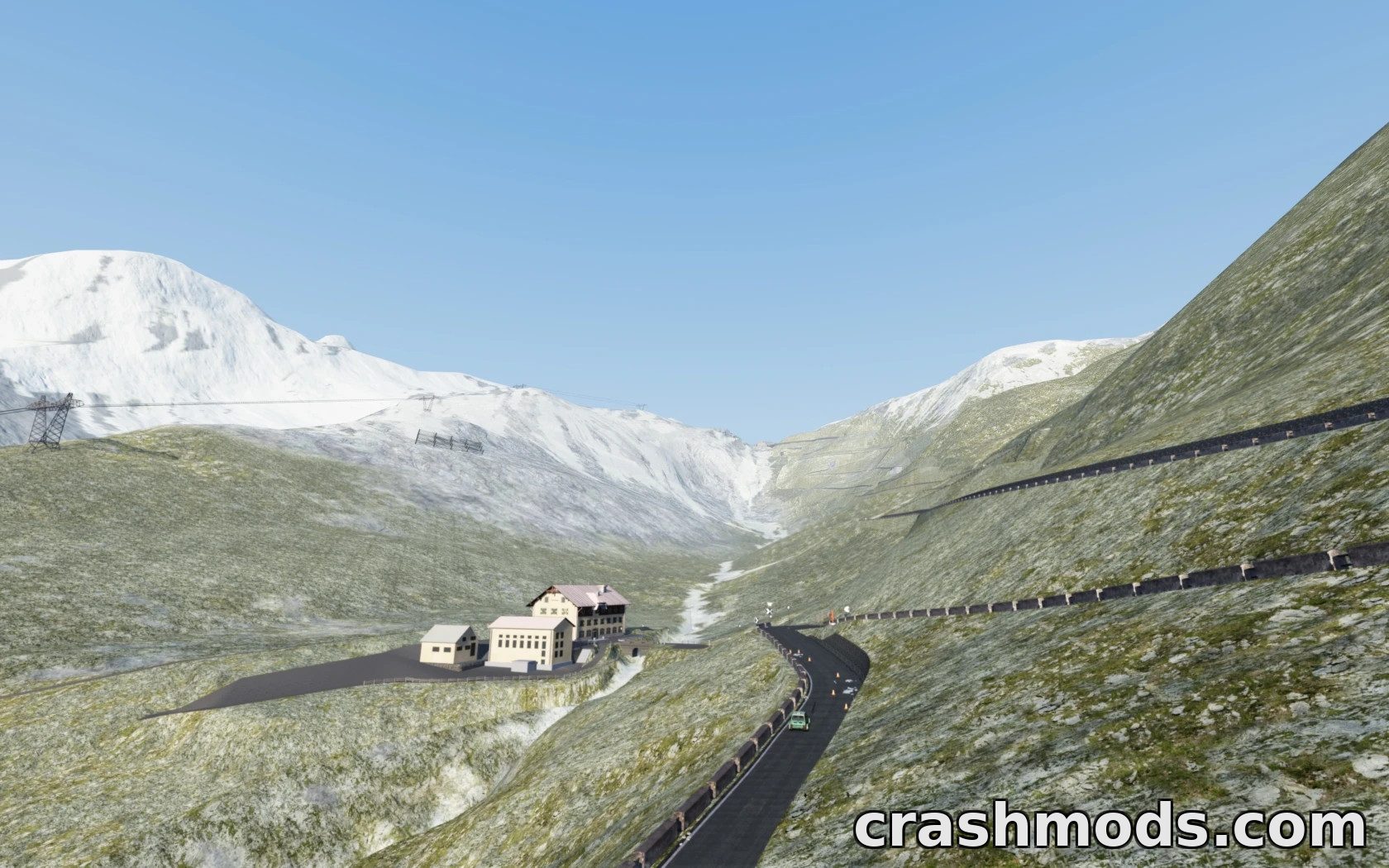 Alpine Pass Stelvio – 48 Hairpin Italian Mountain Road – screenshot 2