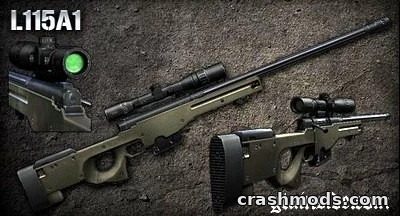 Arctic Warfare Super Magnum L5A – High-Powered Sniper Rifle GTA San Andreas mod screenshot