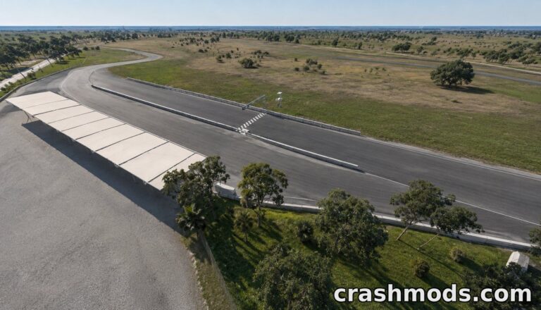 Argentinean Roads – Argentina Map with Towns and Highway BeamNG.drive mod screenshot