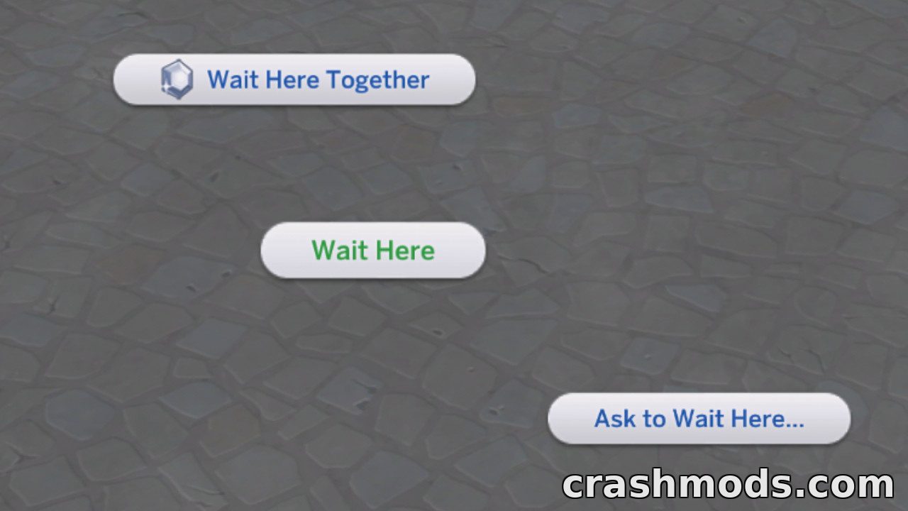 Ask to Wait Here – Sim Standby Interaction – screenshot 3