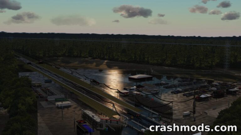 Atco Dragway New Jersey – Real Drag Strip Replica Assetto Corsa mod screenshot