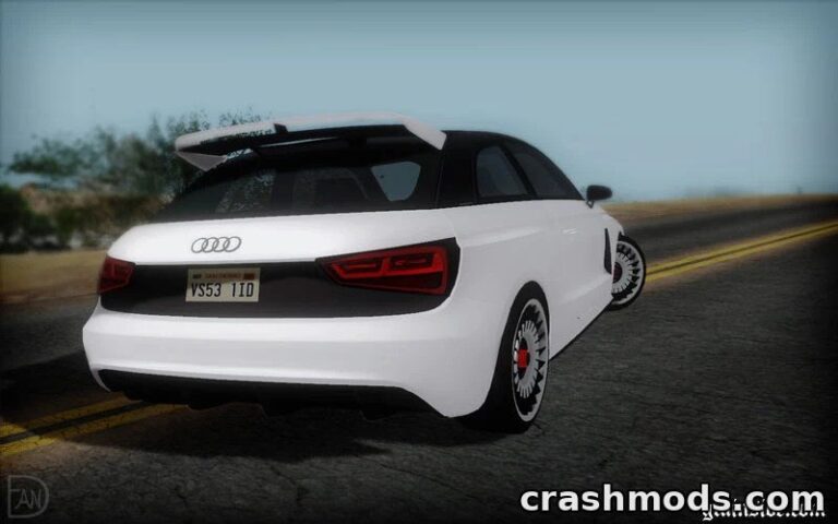 Audi A1 Clubsport Quattro – Powerful Compact Hot Hatch GTA San Andreas mod screenshot