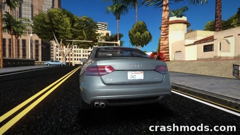 Audi A4 2.0 TFSI S-Line – 2010 Car Model by Nmax7 GTA San Andreas mod screenshot