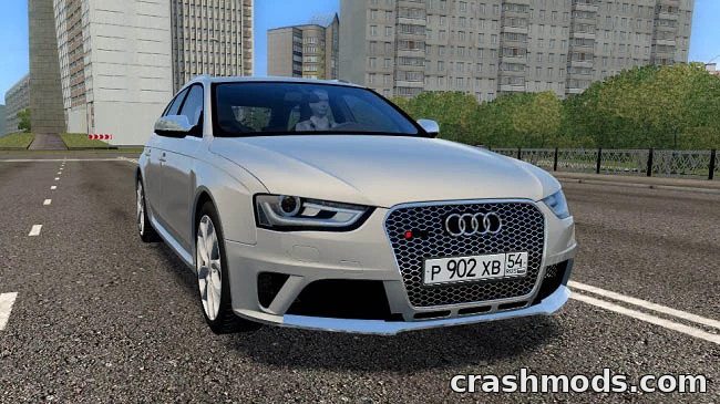 Audi A4 3.0 TDI Avant – Detailed Estate Car Experience City Car Driving mod screenshot