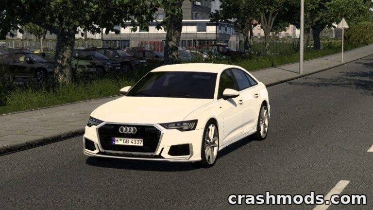 Audi A6 55 TFSI 2020 – Executive Sedan with New Dashboard Euro Truck Simulator 2 mod screenshot