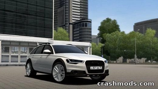 Audi A6 Allroad Estate with 18 Extras City Car Driving mod screenshot
