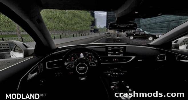 Audi A6 Allroad – HQ Model with Realistic Physics and 18 Extras City Car Driving mod screenshot