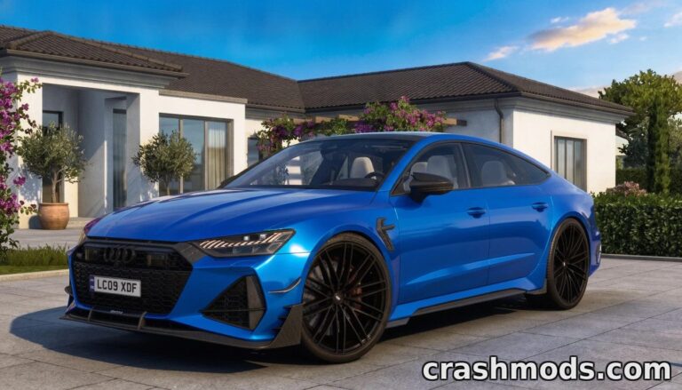 Audi ABT RS7 C8 2023 – High Performance Sport Sedan American Truck Simulator mod screenshot