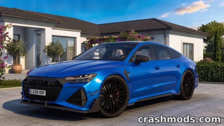 Audi ABT RS7 C8 – Sporty Performance Sedan American Truck Simulator mod screenshot