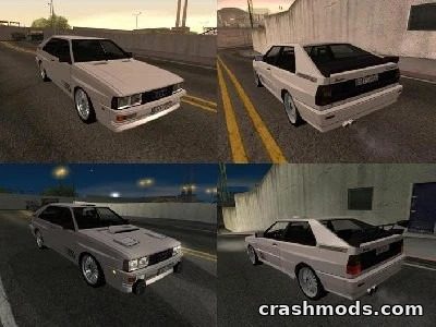 Audi Quattro – Classic Audi Coupe for Retro Cruising GTA San Andreas mod screenshot