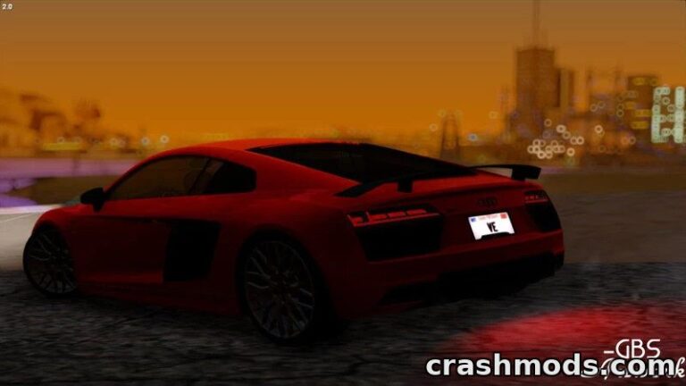 Audi R8 2017 – Ultra-HQ Supercar Replacing the Turismo GTA San Andreas mod screenshot