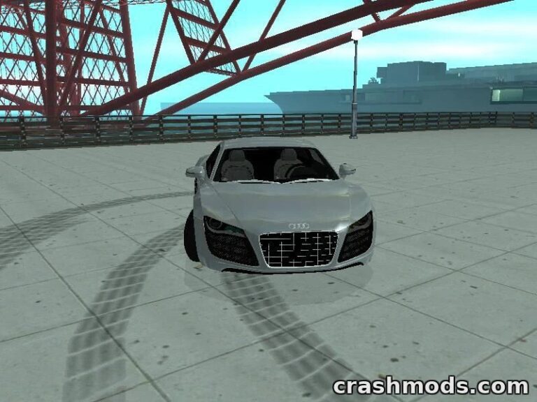 Audi R8 – High-Quality Supercar with Loud Engine GTA San Andreas mod screenshot