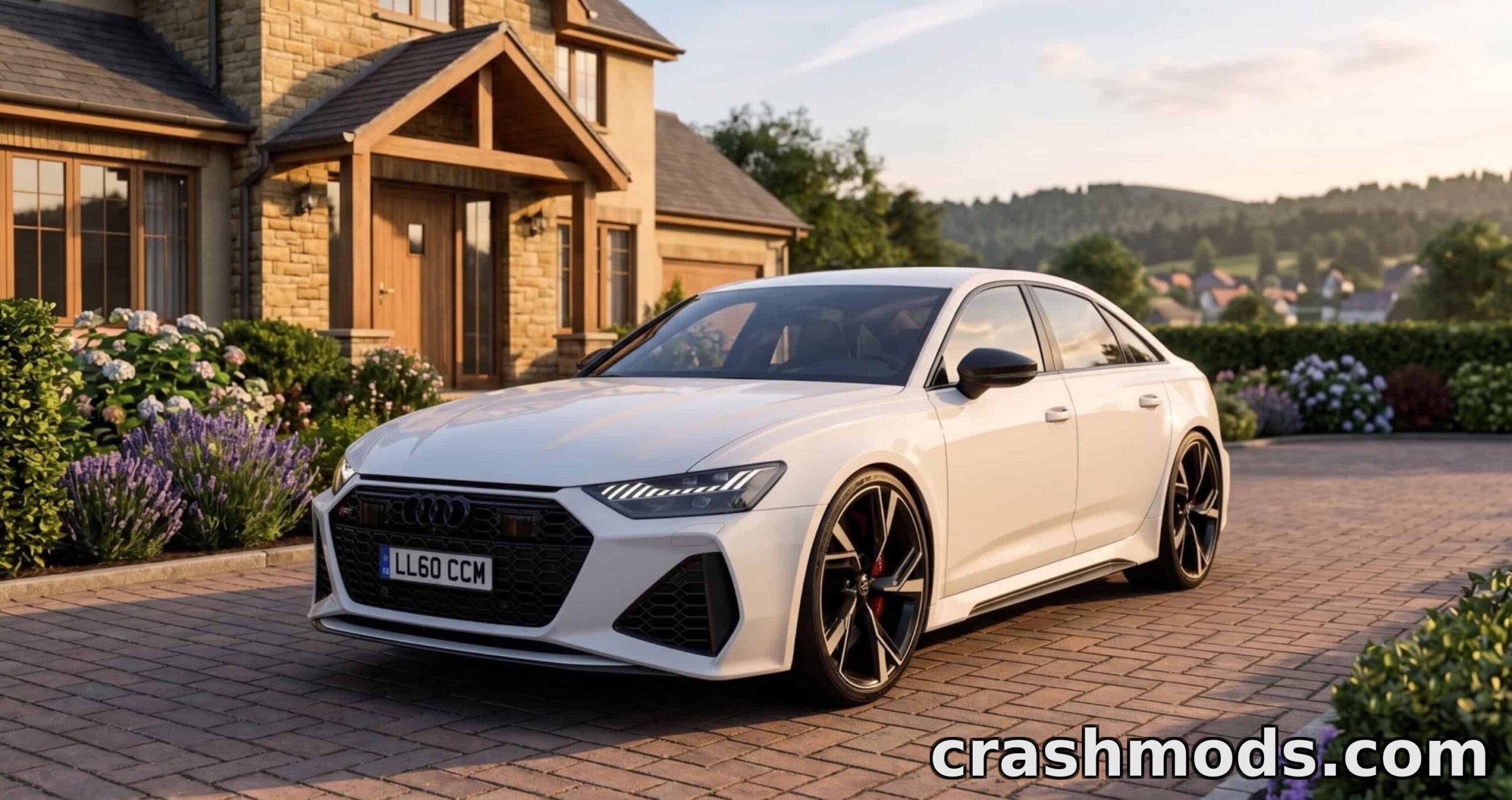 Audi RS6 C8 2023 – High-Detail Sports Car – screenshot 1