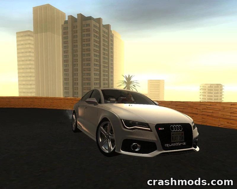 Audi RS7 – Detailed Car With Rearview Camera and Active Spoiler – screenshot 2