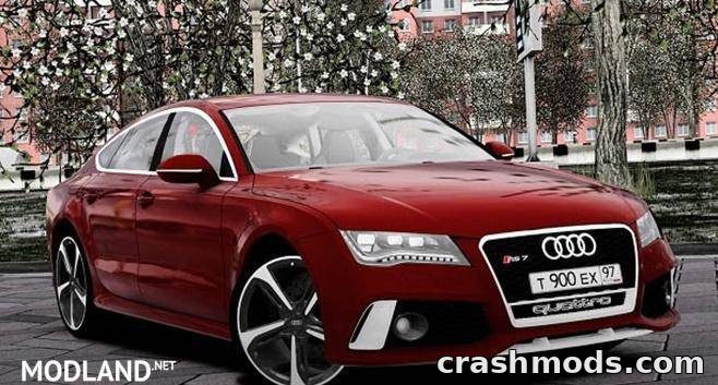 Audi RS7 Sportback 2013 – All-Wheel-Drive Car with 7 Extras City Car Driving mod screenshot