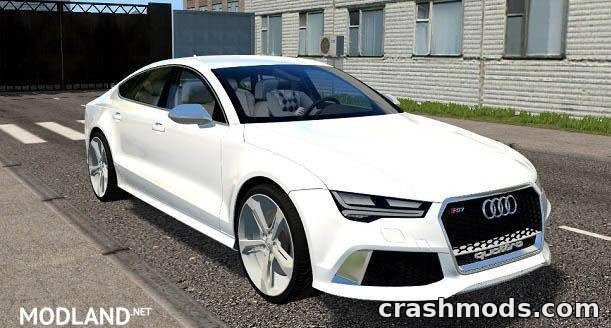 Audi RS7 Sportback 2016 – 560 hp Quattro with 15 Extras City Car Driving mod screenshot