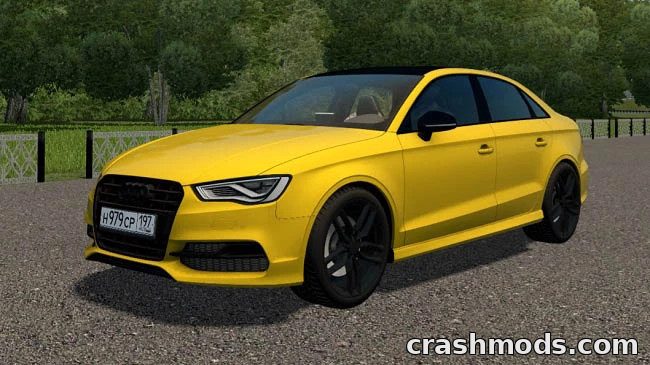 Audi S3 Sedan 2015 – Lively 300 hp All-Wheel-Drive Car City Car Driving mod screenshot