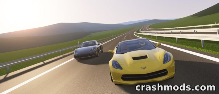 Autobahn – Realistic German Highway Track Experience Assetto Corsa mod screenshot