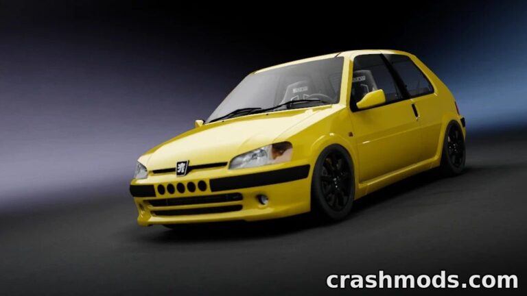 B375 Peugeot 106 K20 – Hatchback with Honda K20 Swap Assetto Corsa mod screenshot