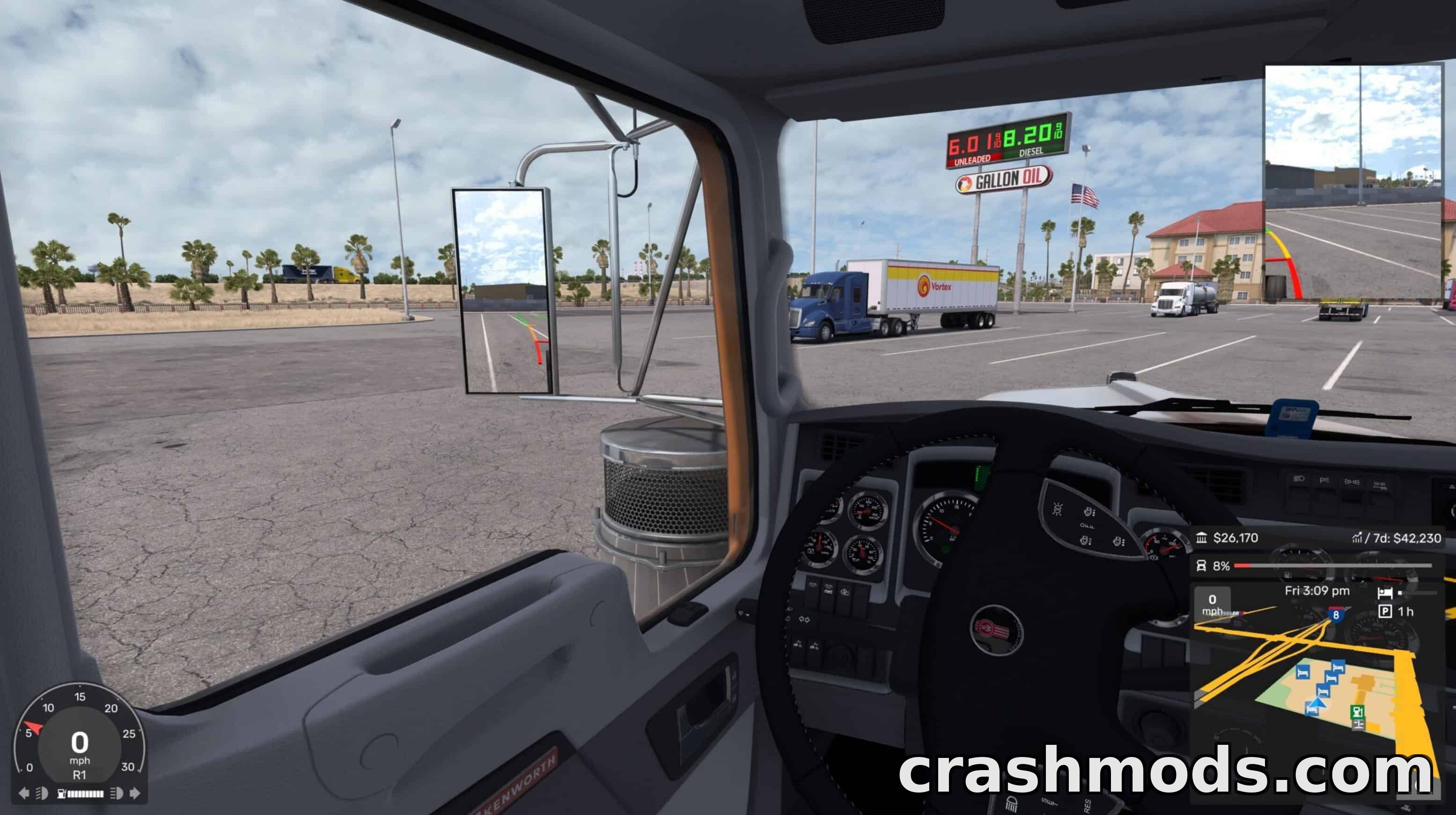 Backing & Lane Prediction – Trailer Reverse Lines – screenshot 3