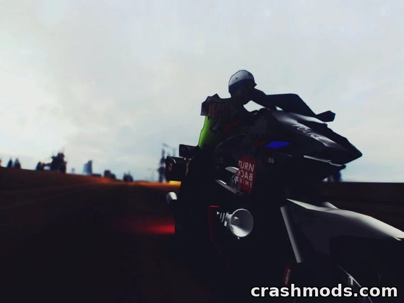 Bajidi R86 Police Bike – Indonesian Cop Motorcycle – screenshot 6