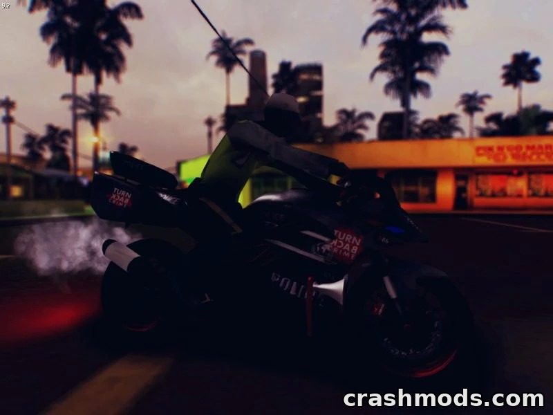 Bajidi R86 Police Bike – Indonesian Cop Motorcycle – screenshot 7