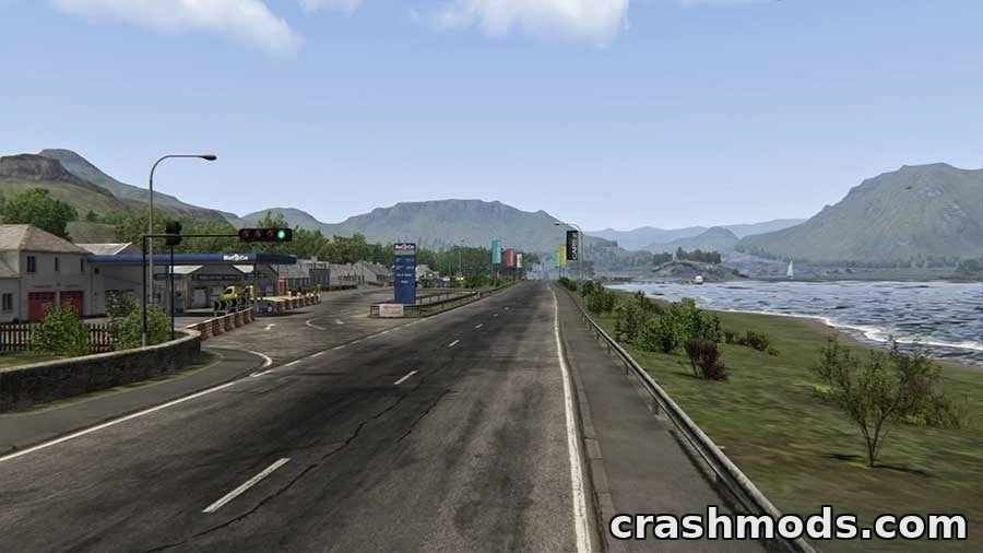 Bannochbrae – Scottish Highlands Road Course Along a Loch – screenshot 3