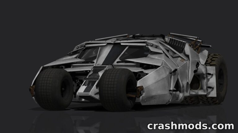 Batmobile – Iconic Batman Car with Exhaust Flames Assetto Corsa mod screenshot