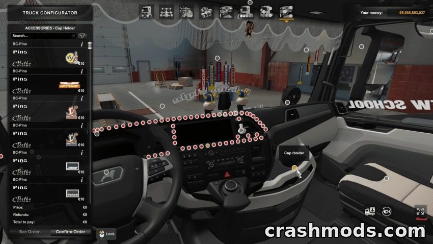 BC-Interior Belka Accessory – Cab Decor for 80+ Trucks – screenshot 2